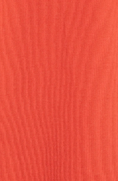 Shop Norse Projects Niels Crewneck T-shirt In Coral Red