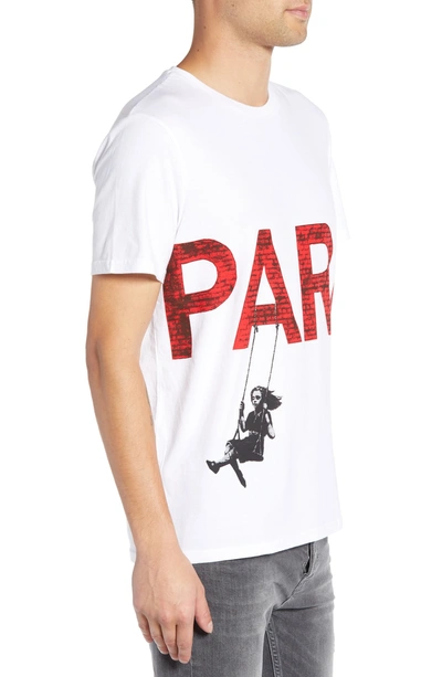 Shop Elevenparis Parking Print T-shirt In White