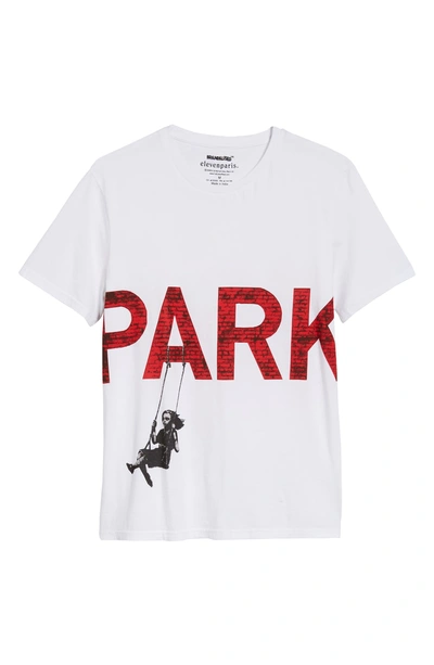 Shop Elevenparis Parking Print T-shirt In White