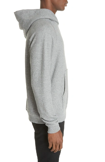 Shop John Elliott Relaxed Fit Raglan Hooded Sweatshirt In Dark Grey