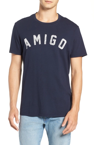 Shop Sol Angeles Amigo Graphic T-shirt In Indigo