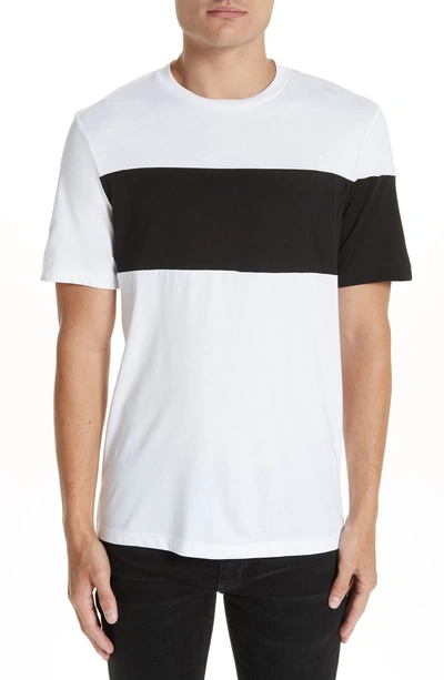 Shop Helmut Lang Band Logo T-shirt In White