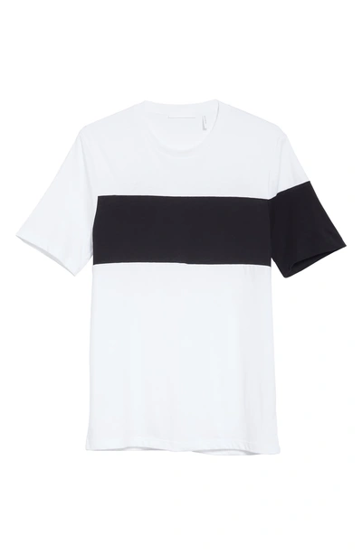 Shop Helmut Lang Band Logo T-shirt In White
