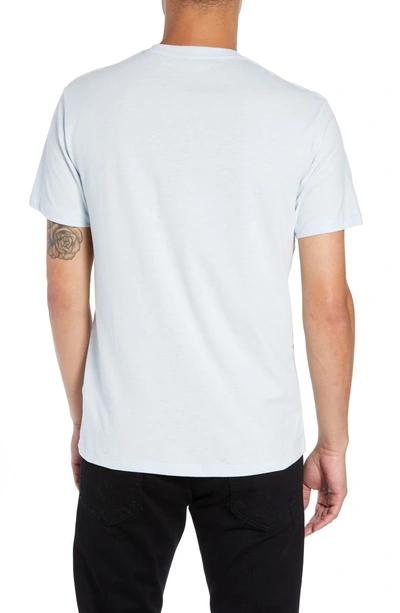 Shop Allsaints Brace Tonic Slim Fit Crewneck T-shirt In Cloud Blue Marl