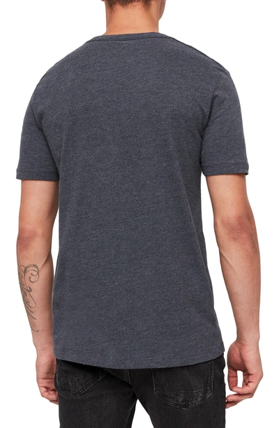 Shop Allsaints Brace Tonic Slim Fit Crewneck T-shirt In Merchant Ink Marl