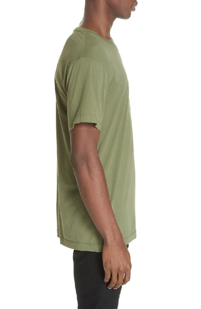 Shop John Elliott Cotton Classic Crew T-shirt In Olive