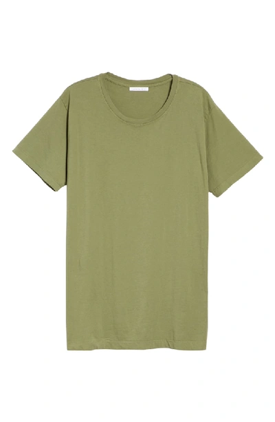 Shop John Elliott Cotton Classic Crew T-shirt In Olive