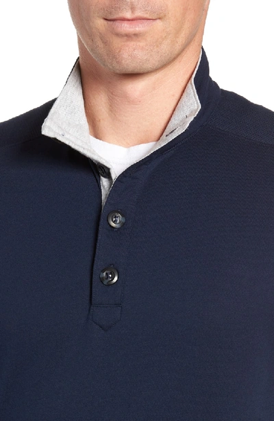 Shop Bobby Jones Clubhouse Pullover In Navy