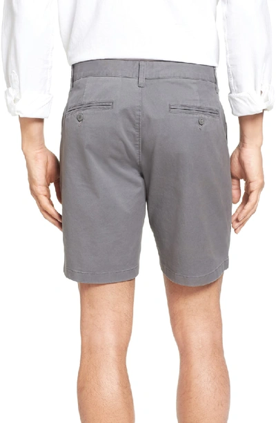 Shop Bonobos Stretch Washed Chino 7-inch Shorts In Graphites