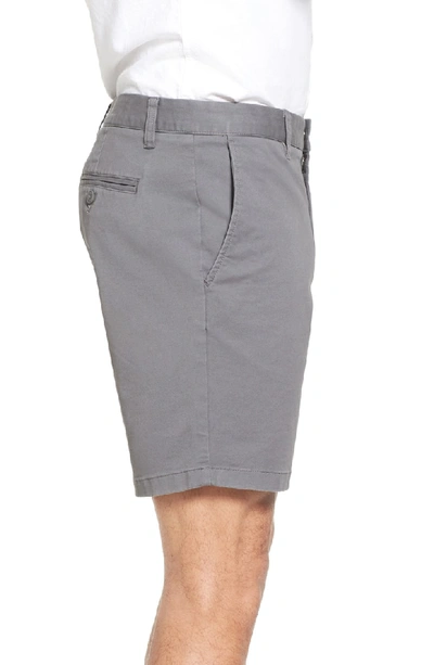 Shop Bonobos Stretch Washed Chino 7-inch Shorts In Graphites