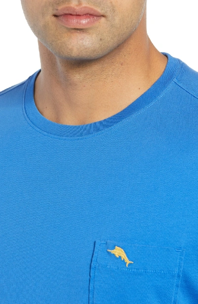 Shop Tommy Bahama 'new Bali Sky' Original Fit Crewneck Pocket T-shirt In Zephyr Blue