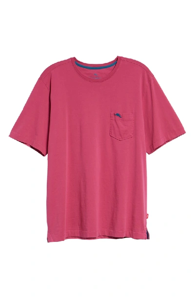 Shop Tommy Bahama 'new Bali Sky' Original Fit Crewneck Pocket T-shirt In Phlox