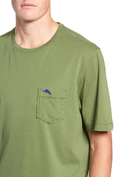 Shop Tommy Bahama 'new Bali Sky' Original Fit Crewneck Pocket T-shirt In Wild Clover