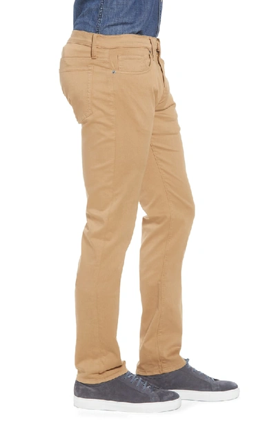 Shop Frame L'homme Slim Fit Chino Pants In Sand Stone
