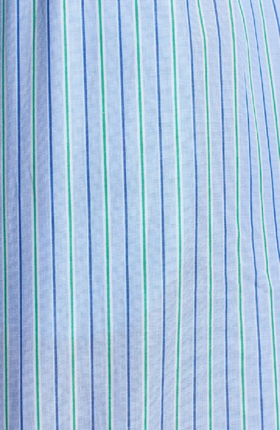 Shop Polo Ralph Lauren Cotton Pajama Shorts In Bari Stripe