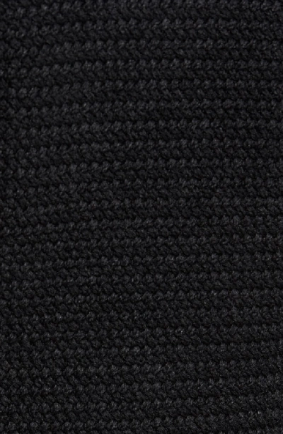 Shop Schott Military Henley Sweater In Black