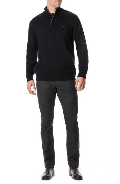 Shop Rodd & Gunn Merrick Bay Sweater In Onyx