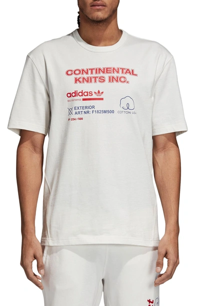 Shop Adidas Originals Kaval T-shirt In Cloud White