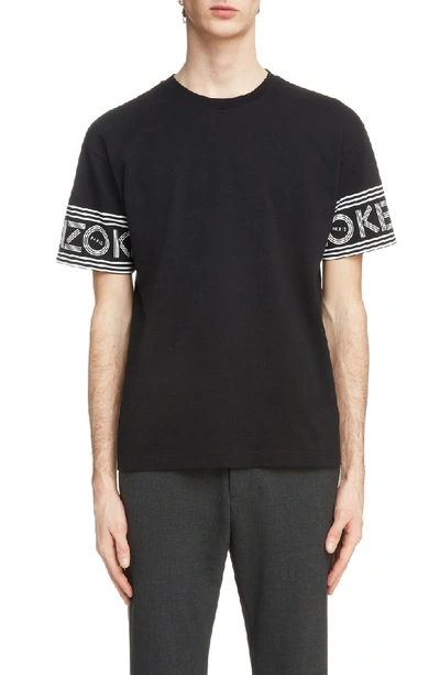 Shop Kenzo Sport T-shirt In Black