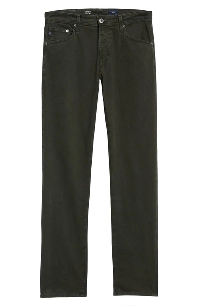 Shop Ag Tellis Sud Modern Slim Fit Stretch Twill Pants In Sulfur Oak Grove