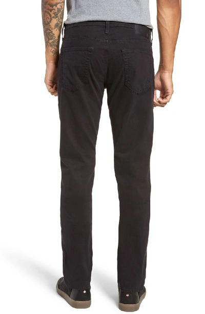 Shop Ag Tellis Sud Modern Slim Stretch Twill Pants In Grey Stone