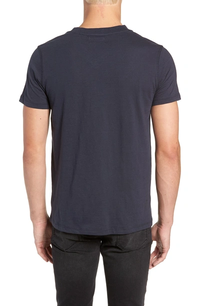 Shop Vestige Soccer V-neck T-shirt In Carbon