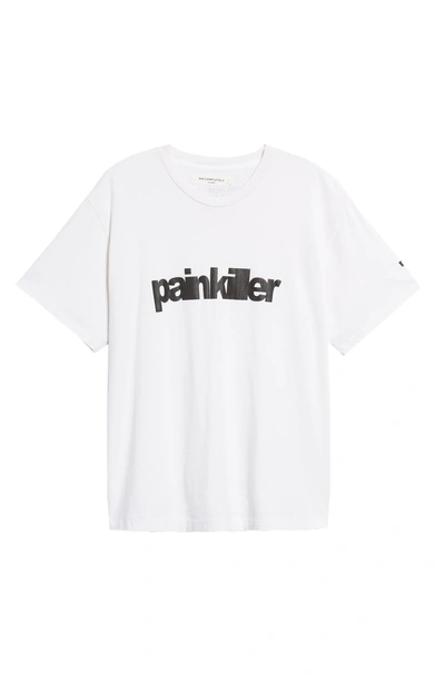 Shop Mr Completely Painkiller Oversize Graphic T-shirt In White