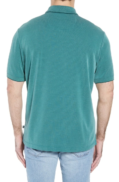 Shop Tommy Bahama Coastal Crest Classic Fit Polo In Forest Green