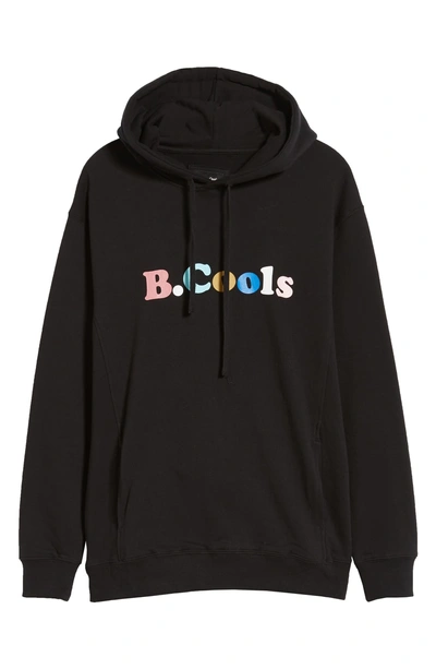 Shop Barney Cools Retro Logo Hoodie In Black