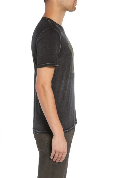 John Varvatos Star USA Men's Black La La Land Graphic Crew-Neck T-Shirt 