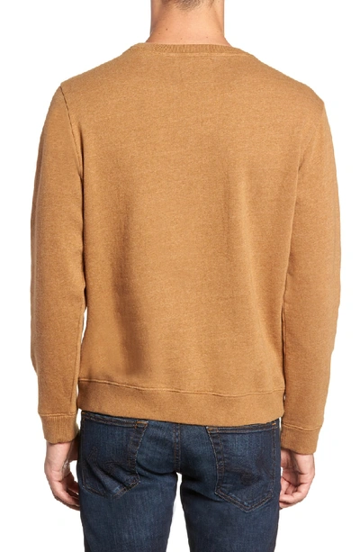 Shop Bonobos Lemur Regular Fit Sweatshirt In Heather Camel