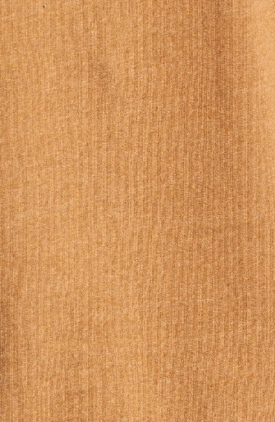 Lemur Regular Fit Sweatshirt In Heather Camel