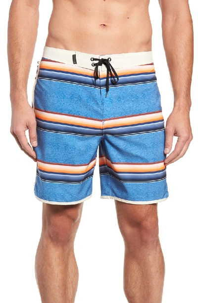 Shop Hurley Phantom Serape Board Shorts In Gym Blue