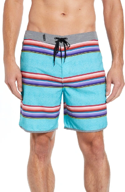 Shop Hurley Phantom Serape Board Shorts In Aurora Green