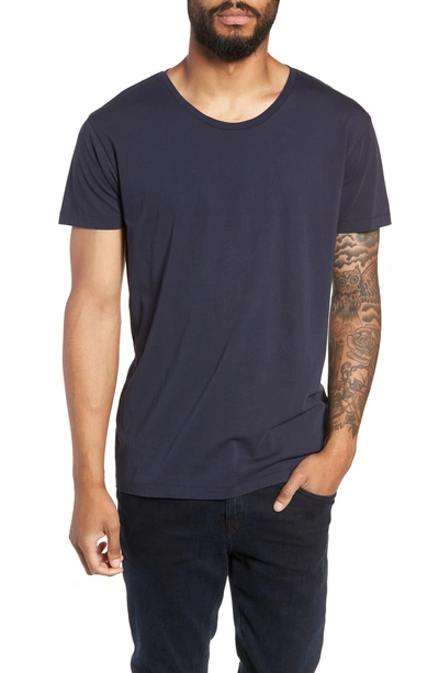 Shop Hope Alias Relaxed Fit T-shirt In Dark Blue