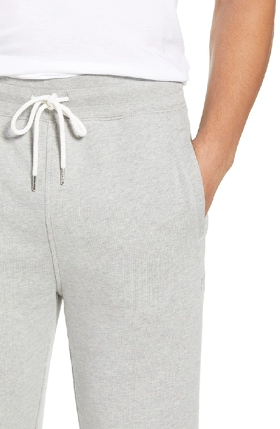 Shop Frame Cotton Regular Fit Sweatpants In Gris
