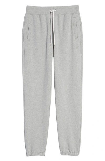 Shop Frame Cotton Regular Fit Sweatpants In Gris