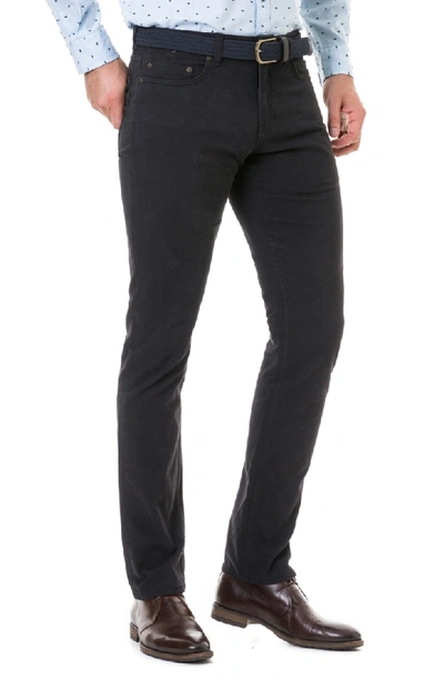 Shop Rodd & Gunn Hawdon Straight Leg Jeans In Midnight