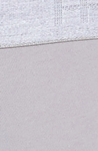 Shop Hanro Cotton Essentials 2-pack Briefs In Sleet Grey/ Lava Rock