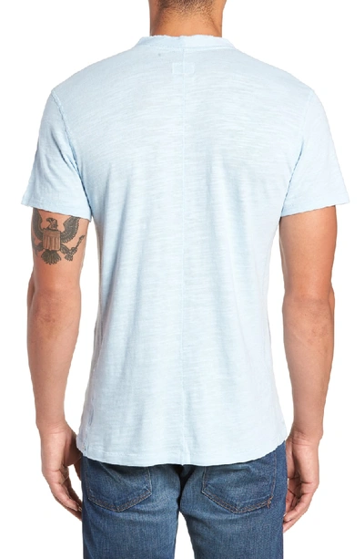 Shop Rag & Bone Standard Issue Henley In Pale Azure