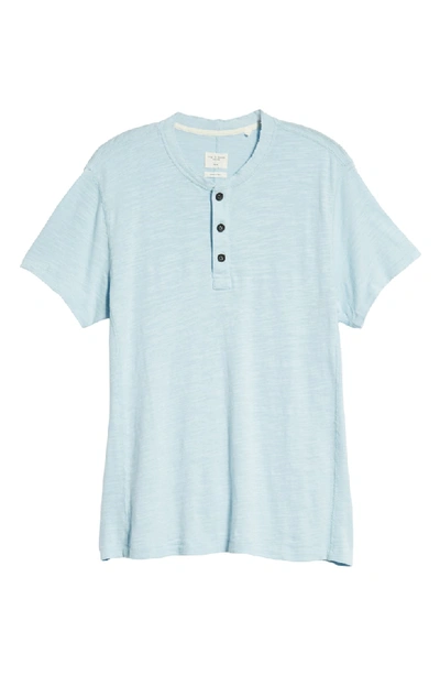 Shop Rag & Bone Standard Issue Henley In Pale Azure