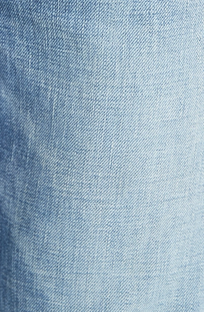 Shop Saint Laurent Destroyed Light Skinny Fit Jeans In Blue