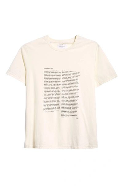 Shop Ovadia & Sons Hidden Places Graphic T-shirt In Off White