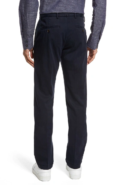 Shop Zachary Prell Aster Straight Leg Pants In Navy