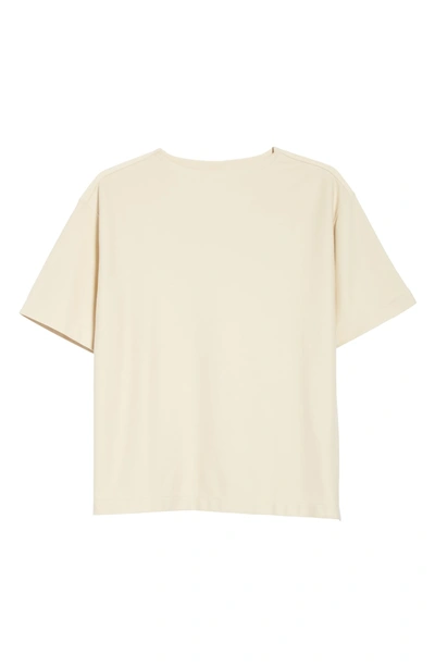 Shop Lemaire Boatneck T-shirt In Ginger