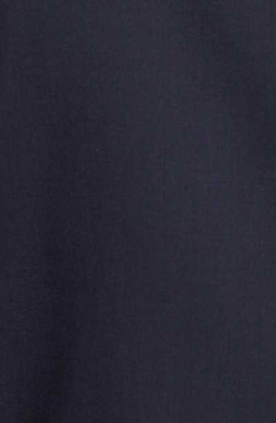 Shop Hugo Boss Johnstons Cyl Classic Fit Solid Wool Sport Coat In Dark Blue