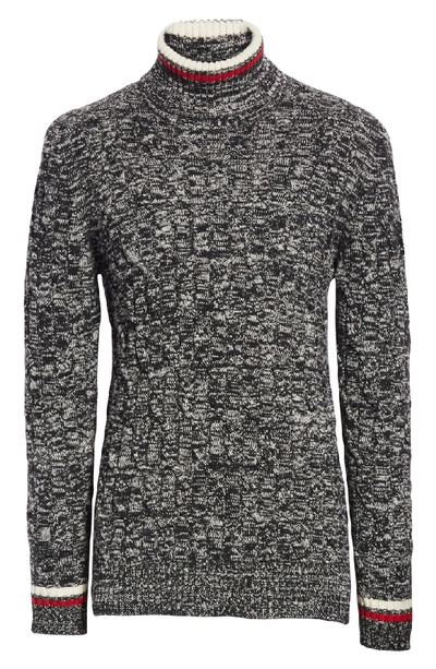 Belstaff Howden Wool Turtleneck Sweater In Black | ModeSens