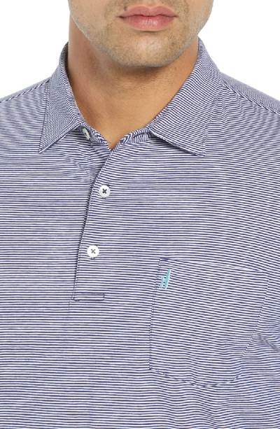 Shop Johnnie-o Gentry Classic Fit Polo In Twilight
