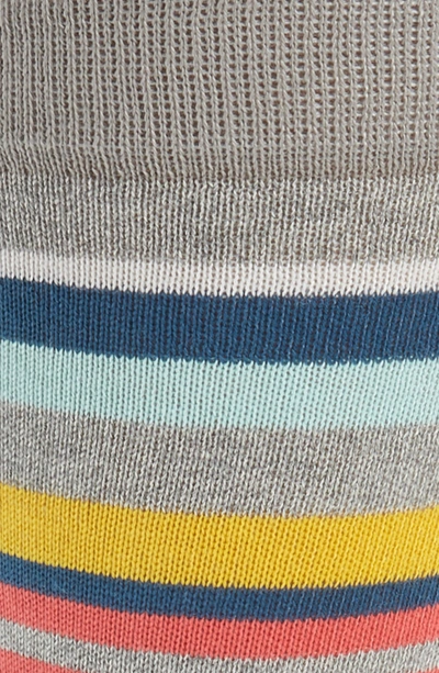 Shop Paul Smith Aster Stripe Socks In Grey