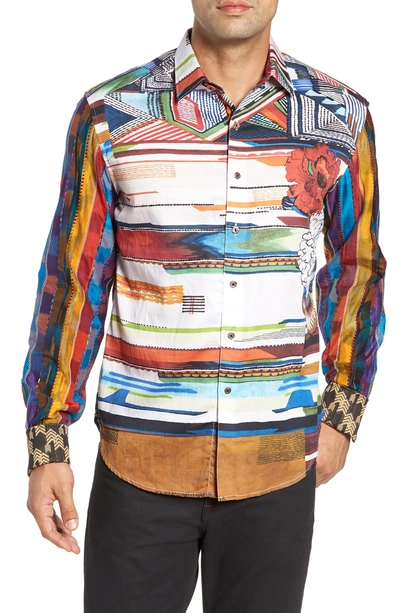 Shop Robert Graham Nachostrong Limited Edition Classic Fit Sport Shirt In Multi